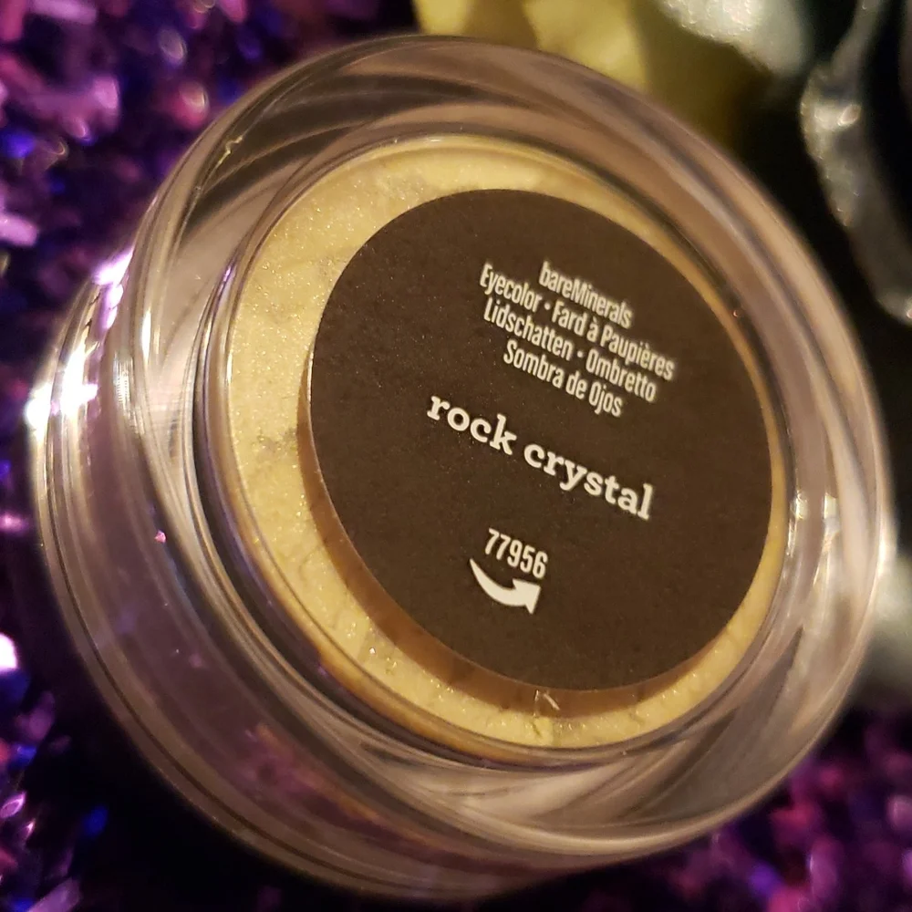 🧚‍♀️ROCK CRYSTAL BareMinerals DISCONTINUED MINI Eyecolor NWT/SEALED